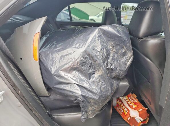 2C3CCAGG1KH524192 2019 CHRYSLER 300 Gray Vista de los asientos traseros