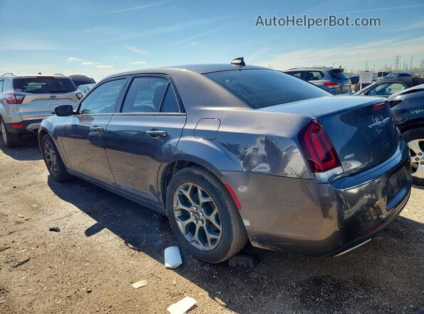 2C3CCAGG6GH244436 2016 CHRYSLER 300 Gray უკანა მარცხენა