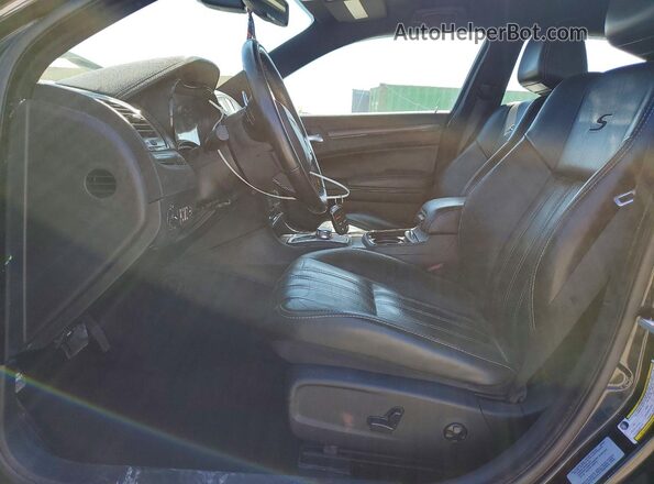 2C3CCAGGXGH244276 2016 CHRYSLER 300 Black Вид салону спереду