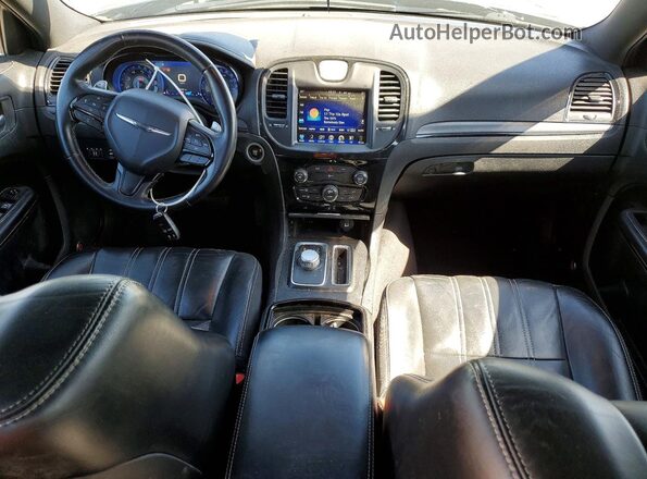 2C3CCAGGXGH244276 2016 CHRYSLER 300 Black Вид панелі приладів