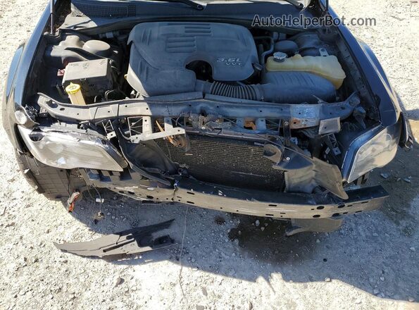 2C3CCAGGXGH244276 2016 CHRYSLER 300 Black Вид задньої частини салону