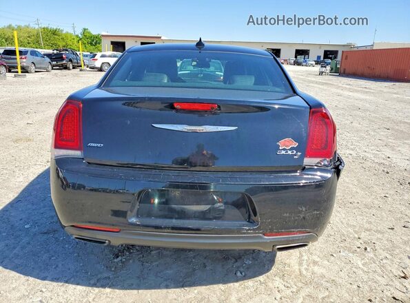 2C3CCAGGXGH244276 2016 CHRYSLER 300 Black Вид ззаду