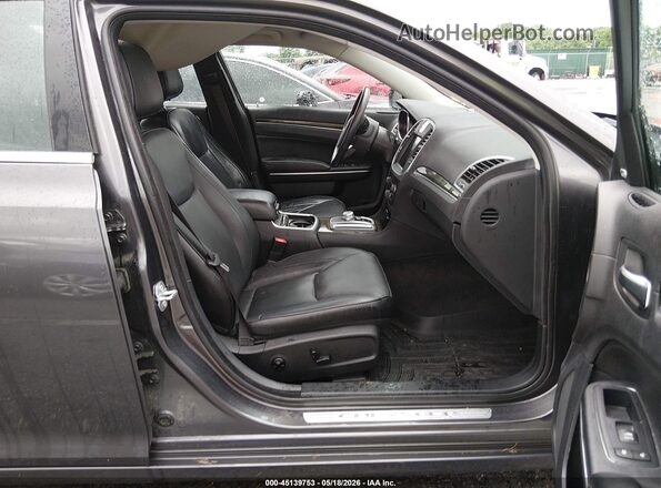 2C3CCAKG3GH213250 2016 CHRYSLER 300 Black Vista interior delantera