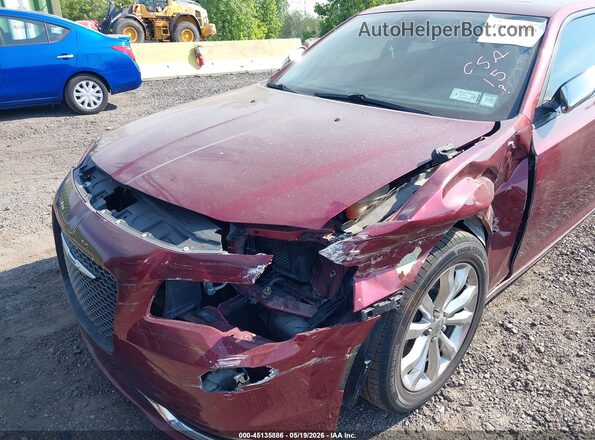 2C3CCAKGXHH586903 2017 CHRYSLER 300 Red წინა ხედი