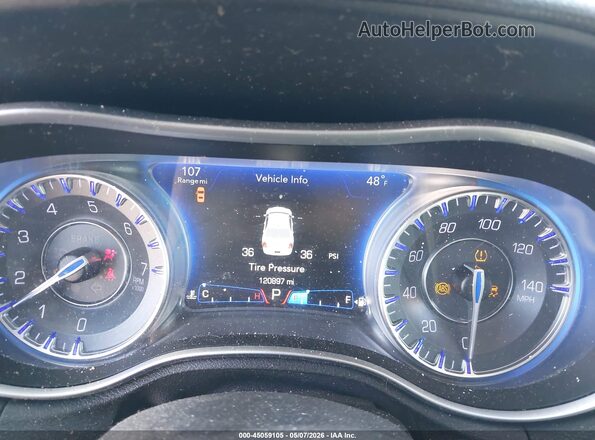 2C3CCARG4GH304775 2016 CHRYSLER 300 Gray უკანა სავარძლების ხედი