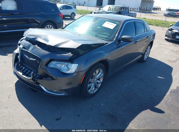 2C3CCARG4GH304775 2016 CHRYSLER 300 Gray წინა მარცხენა ხედი სამი მეოთხედიდან