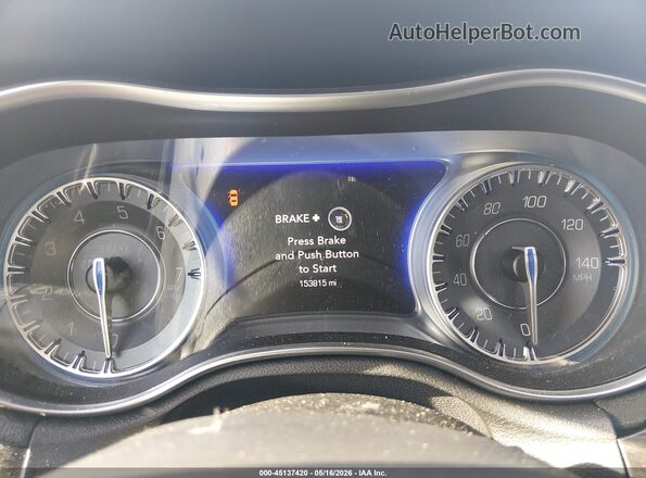 2C3CCARG4GH329191 2016 CHRYSLER 300 Red უკანა სავარძლების ხედი