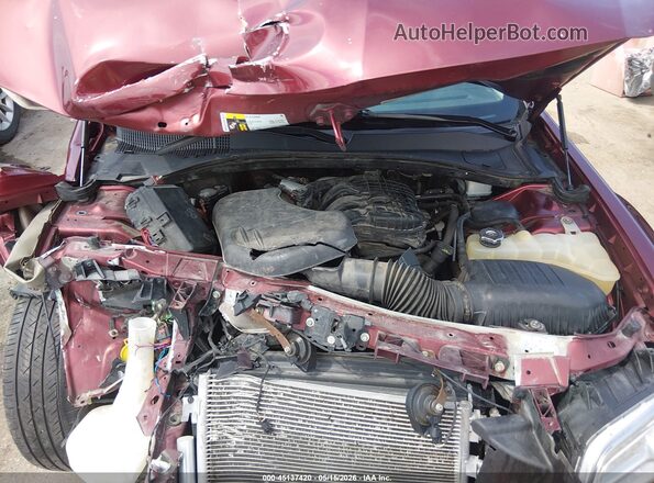 2C3CCARG4GH329191 2016 CHRYSLER 300 Red უკანა ხედი