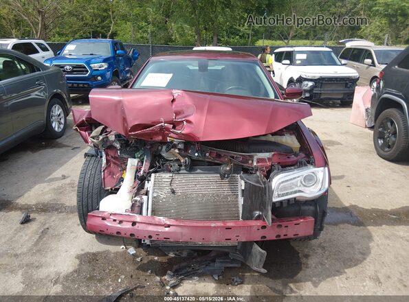 2C3CCARG4GH329191 2016 CHRYSLER 300 Red უკანა სალონის ხედი