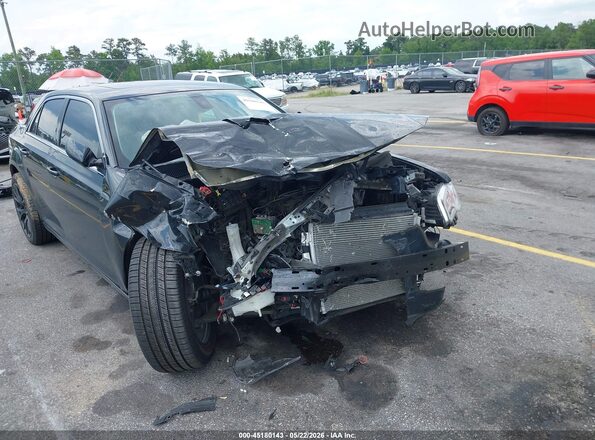 2C3CCARG4JH302421 2018 CHRYSLER 300 Black წინა ხედი