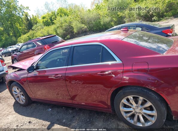 2C3CCARG9JH254009 2018 CHRYSLER 300 Maroon სალონის 360-გრადუსიანი ხედი
