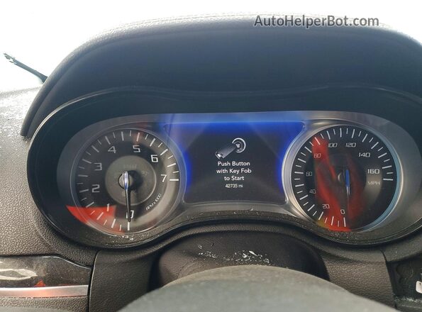 2C3CCASG0PH538535 2023 CHRYSLER 300 Серебряный Вид щитка приборов