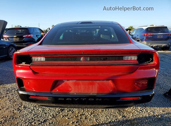 2C3CDBCK5RR206562 2024 DODGE CHARGER Red Vista trasera