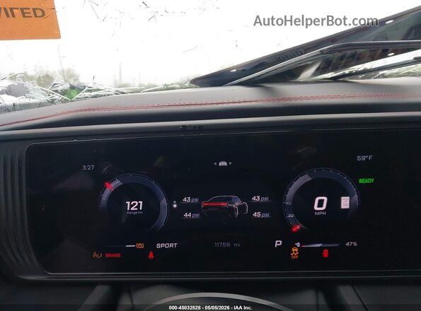 2C3CDBCK5SR537244 2025 DODGE CHARGER Black Вид задніх сидінь