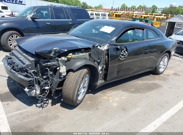 2C3CDBCK7SR537357 2025 DODGE CHARGER Black Առջևի ձախ երեք քառորդ տեսարան