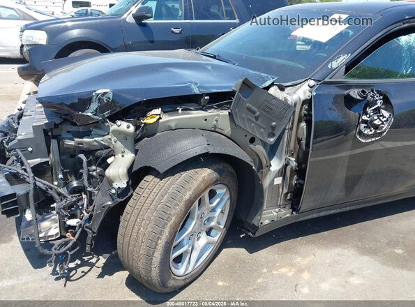 2C3CDBCK7SR537357 2025 DODGE CHARGER Black Դիմացի տեսք
