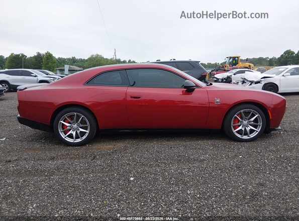 2C3CDBDK9RR207938 2024 DODGE CHARGER Красный Вид задней части салона