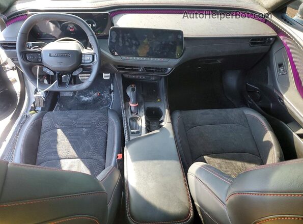 2C3CDBDKXRR167031 2024 DODGE CHARGER White წინა პანელის ხედი