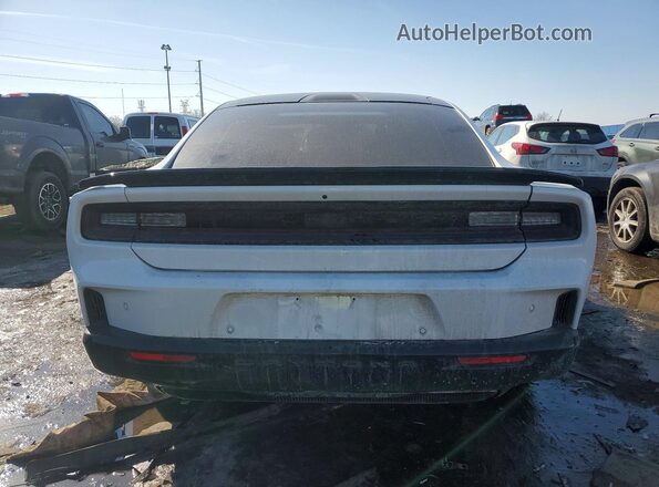 2C3CDBDKXRR167031 2024 DODGE CHARGER White უკანა ხედი