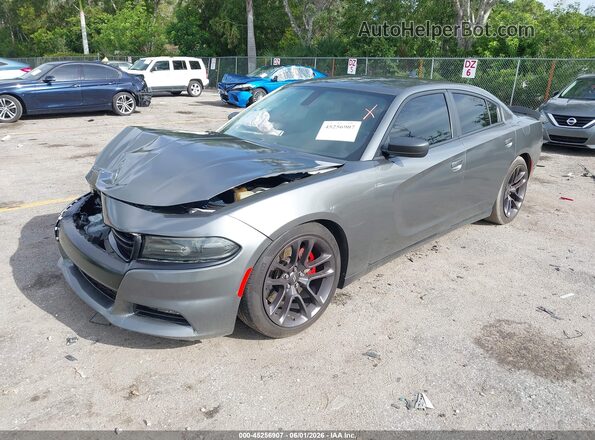 2C3CDXAG4JH223598 2018 DODGE CHARGER Silver 