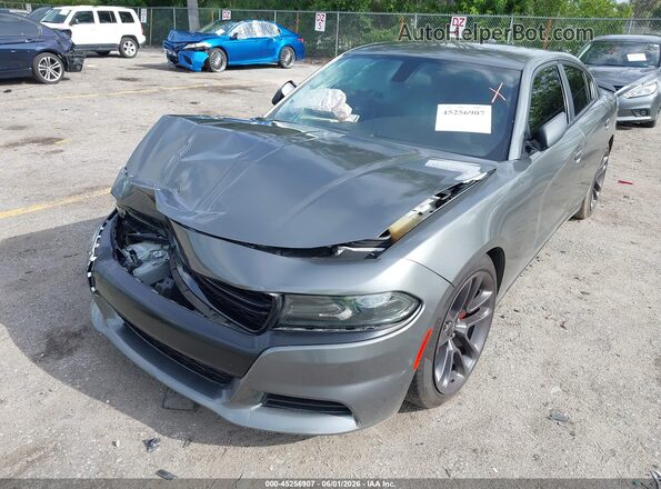 2C3CDXAG4JH223598 2018 DODGE CHARGER Silver 