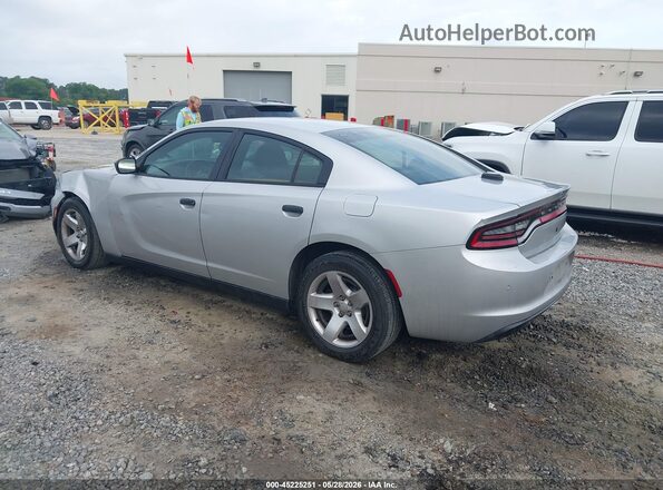2C3CDXAT8GH223318 2016 DODGE CHARGER Silver Задня ліва чверть