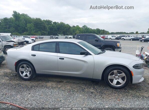 2C3CDXAT8GH223318 2016 DODGE CHARGER Silver Вид задньої частини салону