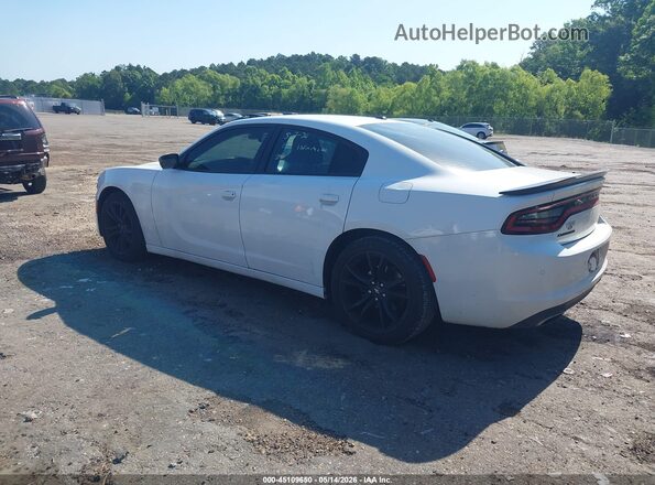 2C3CDXBG0HH643142 2017 DODGE CHARGER White Задня ліва чверть