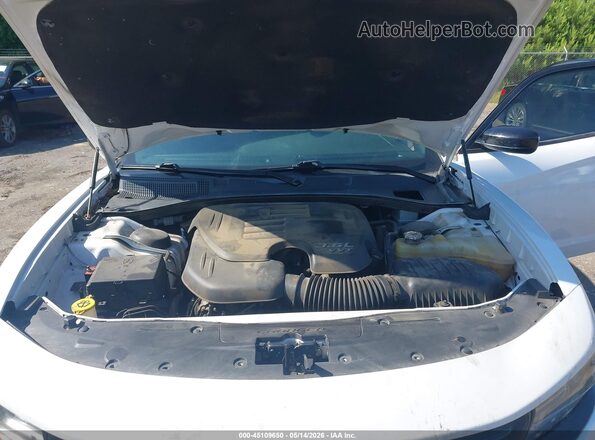 2C3CDXBG0HH643142 2017 DODGE CHARGER White Вид ззаду