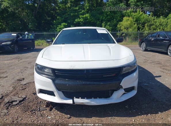 2C3CDXBG0HH643142 2017 DODGE CHARGER White Вид задньої частини салону
