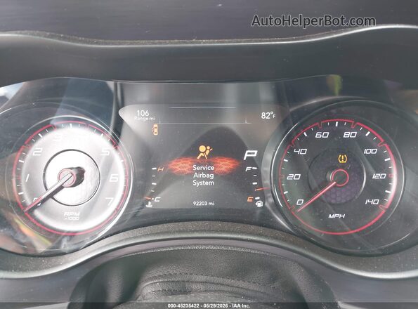 2C3CDXBG0JH336558 2018 DODGE CHARGER White Vista de los asientos traseros
