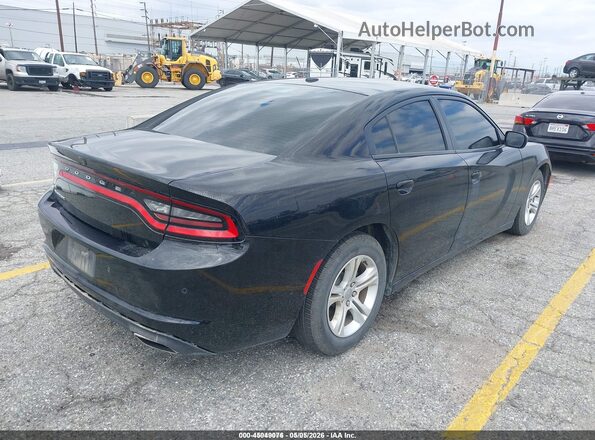 2C3CDXBG0LH188429 2020 DODGE CHARGER Черный Задняя правая четверть