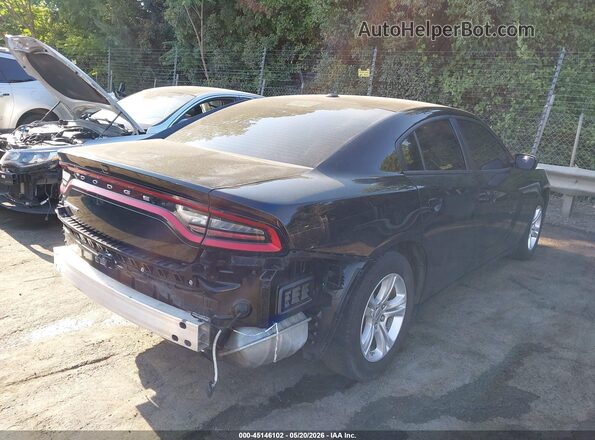 2C3CDXBG0NH152677 2022 DODGE CHARGER Black Հետևի աջ