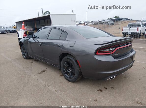 2C3CDXBG0NH255923 2022 DODGE CHARGER Серый Задняя левая четверть