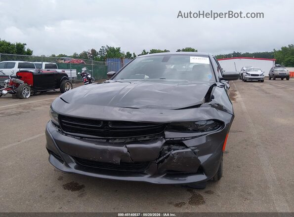 2C3CDXBG0NH255923 2022 DODGE CHARGER Серый Вид спереди