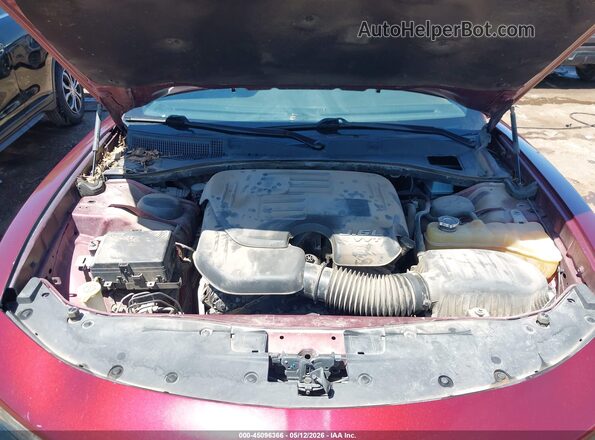 2C3CDXBG1JH126230 2018 DODGE CHARGER Red Вид ззаду