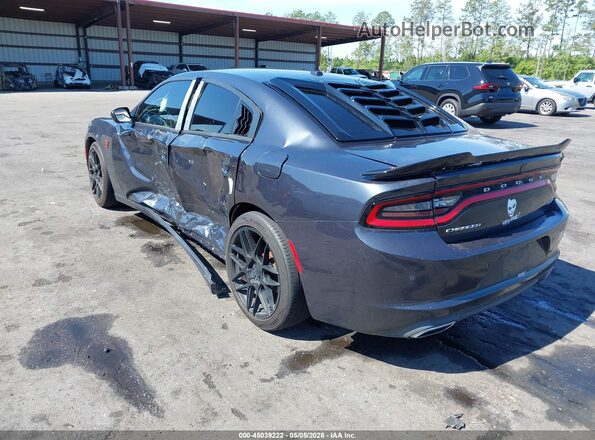 2C3CDXBG1JH172771 2018 DODGE CHARGER Gray Rear left