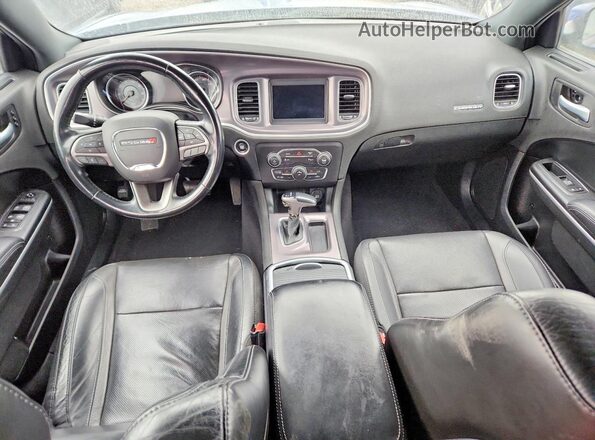 2C3CDXBG1KH741930 2019 DODGE CHARGER Blue Vista del salpicadero