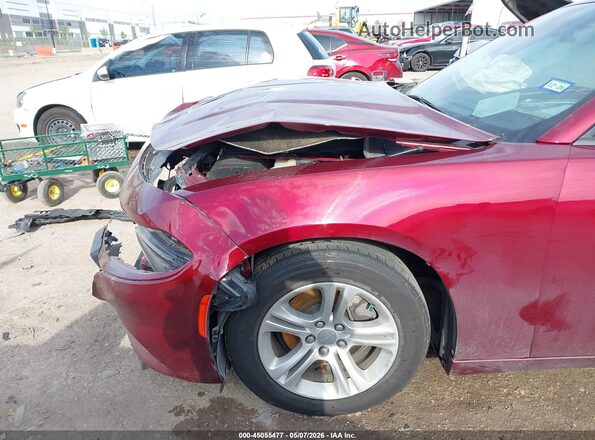 2C3CDXBG1LH165757 2020 DODGE CHARGER Maroon Vista frontal