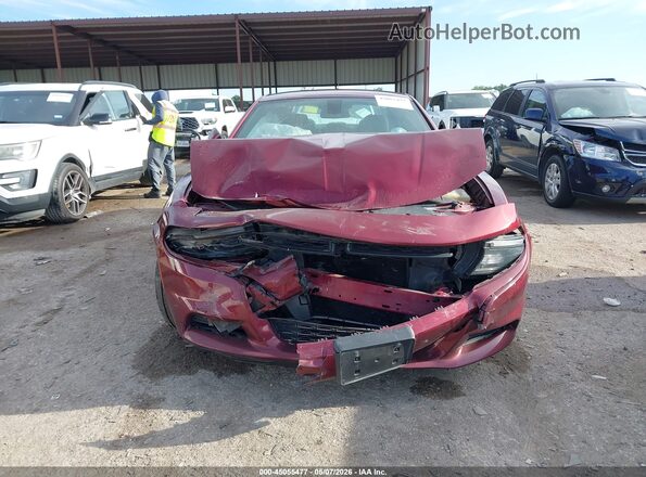 2C3CDXBG1LH165757 2020 DODGE CHARGER Maroon Vista interior trasera
