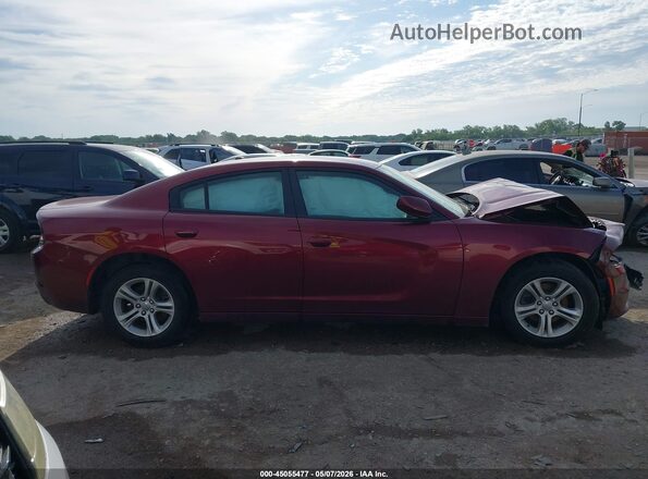 2C3CDXBG1LH165757 2020 DODGE CHARGER Maroon Vista interior de 360 grados