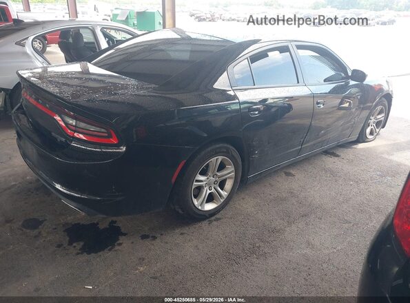 2C3CDXBG2GH226930 2016 DODGE CHARGER Black უკანა მარჯვენა