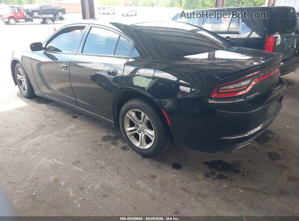 2C3CDXBG2GH226930 2016 DODGE CHARGER Black უკანა მარცხენა