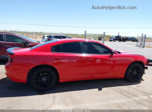 2C3CDXBG2JH147717 2018 DODGE CHARGER Red Rear interior view