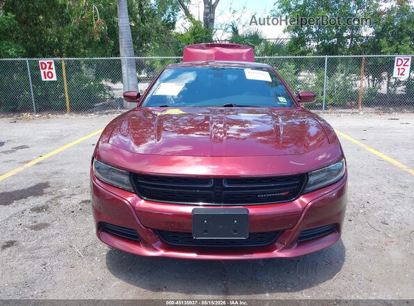 2C3CDXBG2KH644333 2019 DODGE CHARGER Burgundy 