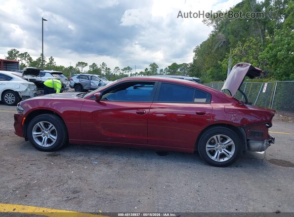 2C3CDXBG2KH644333 2019 DODGE CHARGER Burgundy 