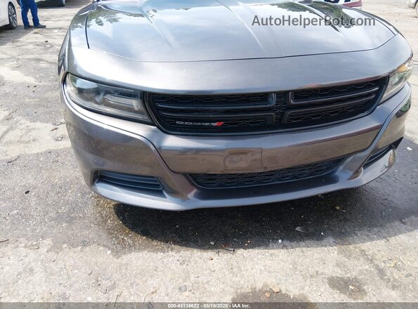 2C3CDXBG2LH140317 2020 DODGE CHARGER Gray წინა ხედი