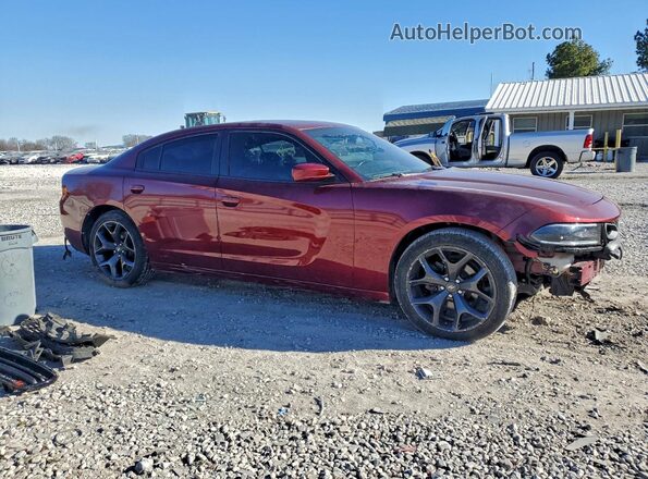 2C3CDXBG2LH143993 2020 DODGE CHARGER Burgundy 