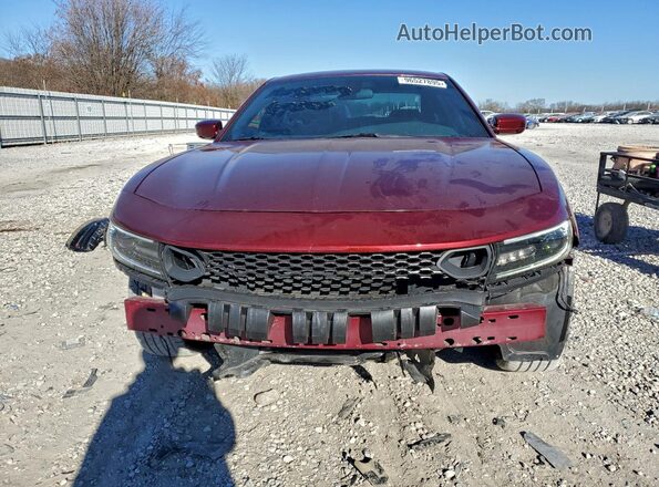 2C3CDXBG2LH143993 2020 DODGE CHARGER Burgundy 