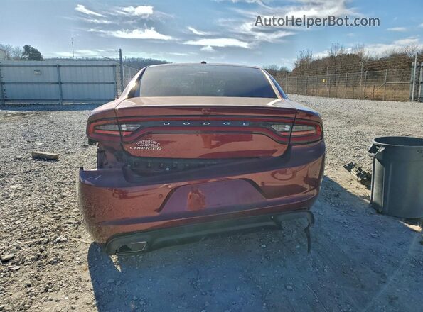 2C3CDXBG2LH143993 2020 DODGE CHARGER Burgundy 